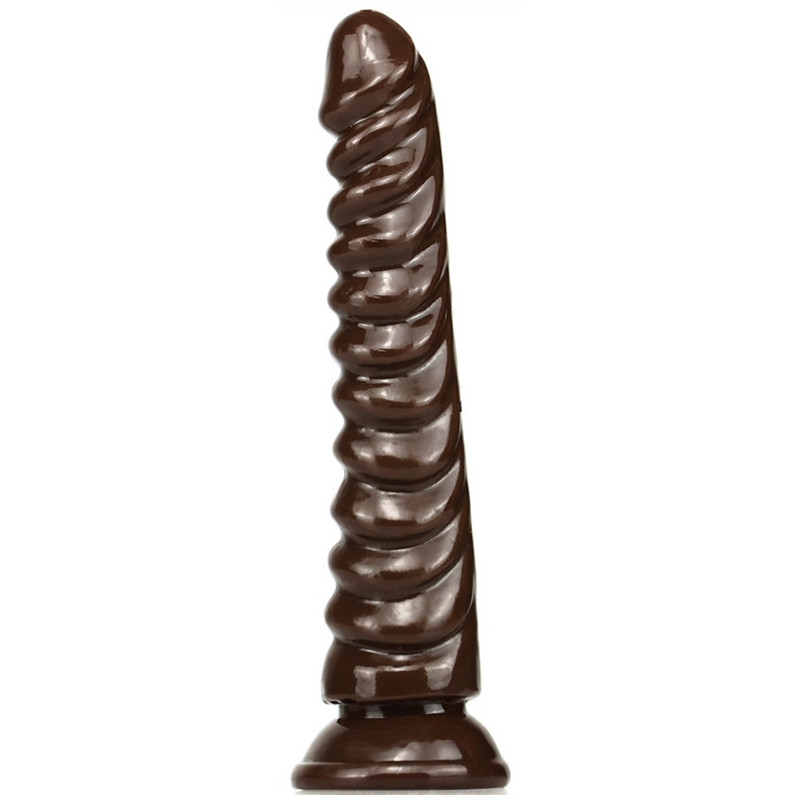 Animalorny Gode Monster Squel 20 x 4.5cm Marron